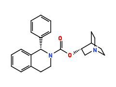 Solifenacin (containing two pairs of enantiomers)