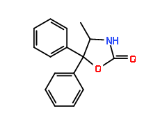 5,5-Diphenyl-4-methyl-2-oxazolidinone