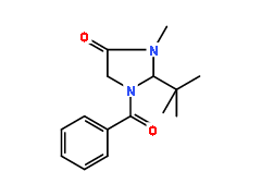 1-Benzoyl-2-t-butyl-3-methyl-4-imidazolidinone