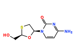 Lamivudine (containing the enantiomeric impurity)
