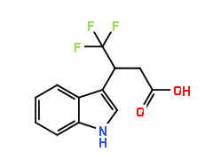 4,4,4-Trifluoro-3-(3-indolyl)butyric acid